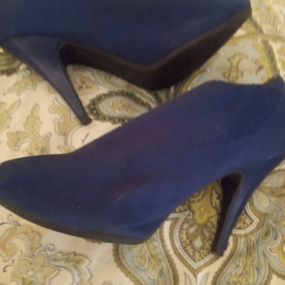 Christian Siriano Royal Blue Heels